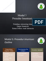 Prosedur Imunisasi