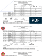 IKGPTU B.Tech Computer Engineering Semester 1 Result 2018