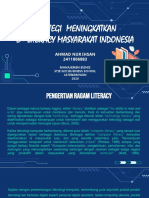 Strategi Meningkatkan E-Literacy Masyarakat Indonesia