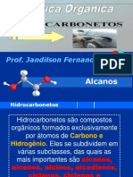 HIDROCARBONETOS - ALCANOS RAMIFICADOS
