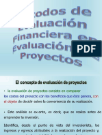 Metodos-Evaluacion financiara proyectos