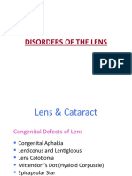 Disorders of The Lens