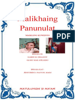 LE 7 Pagbuo NG Sariling Maikling Kuwento (Pair)