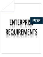 Enterprise Requirements Requirements