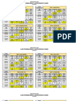 New Schedule SHS Class Program G10