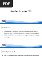 Introduction To NLP