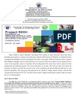 NARRATIVE REPORT ON PROJECT REDI DAY 5 and 6