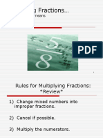 Dividing Fractions : and What It Means