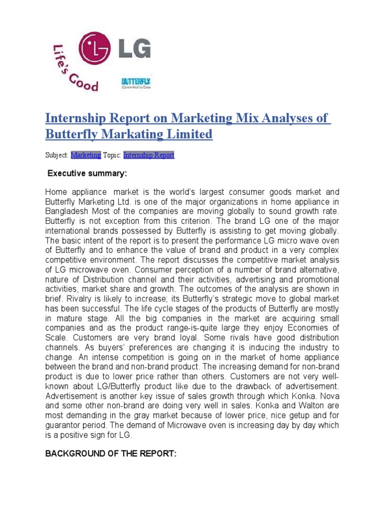 Marketing Analysis of Butterfly Ltd. | PDF | Marketing | Advertising