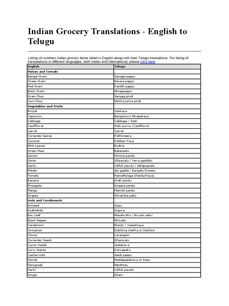 indian-grocery-translations-english-to-telugu-pdf-indian-cuisine