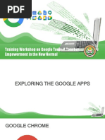 Training Workshop On Google Tools 1