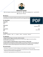 Abhishek - Kumar - Resume - 28 05 2021 23 16 57