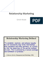Relationship Marketing: Girish Mude