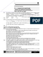 Wave Optics Exercise Solution