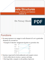 Discrete Structures: Dr. Nirnay Ghosh