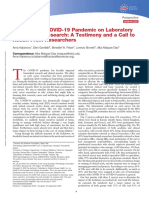 Effect of The COVID 19 Pandemic On Laboratory And.16