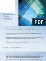 Review Pasar Modal Indonesia