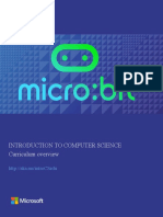 Curriculum Overview Booklet - Intro To CS MakeCode Microbit