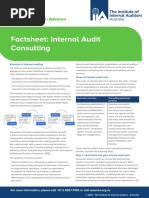 Factsheet - Internal Audit Consulting