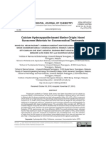 Calcium Hydroxyapatite-Based Marine Origin: Novel Sunscreen Materials For Cosmeceutical Treatments