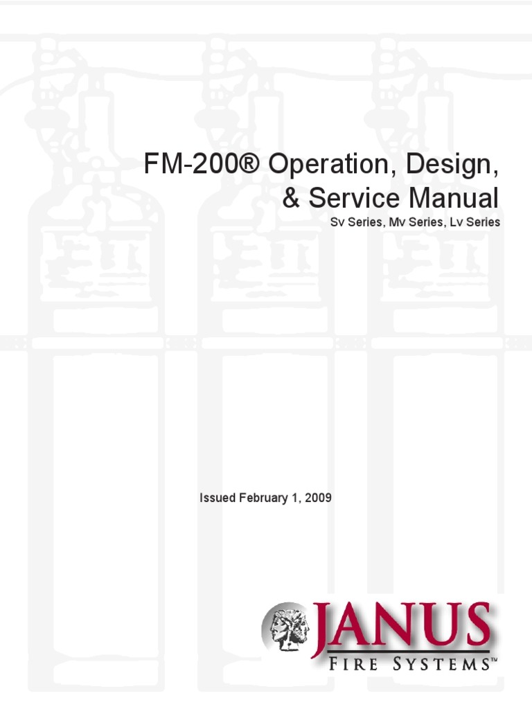 DOC102 FM200 Operation Design and Service Manual Release Date 020109