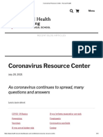 Coronavirus Resource Center: As Coronavirus Continues To Spread, Many Questions and Answers
