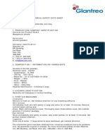 Material Safety Data Sheet Silica