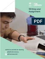 Writing Your Assignment