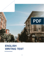 Writing Test