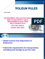Module 8 Petroleum Rules
