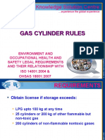 Module 9 Gas Cylinder Rules