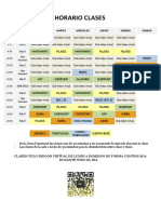 Horario Junio 2021 Costablanca Gym Alicante Abierto