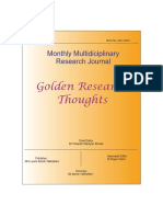 Monthly Multidiciplinary Research Journal