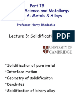 Part IB Materials Science and Metallurgy Course A: Metals & Alloys