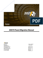 ANSYS Fluent Migration Manual