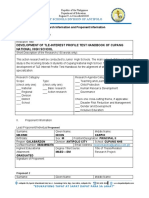 Development of Tle-Interest Profile Test Handbook of Cupang National High School