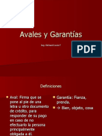 Avales y Garantías