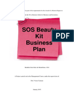 Sos Beauty Kit Business Plan