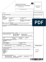 Formulaire Visa