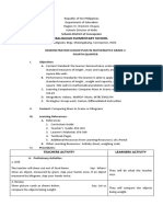 Detailed Lesson Plan in Math 2 - Sample | PDF | Rectangle | Area