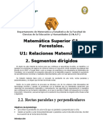 Rectas Paralelas y Perpendiculares