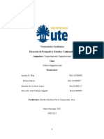 Cultura Organizacional: Análisis y evaluación para el desarrollo de las organizaciones