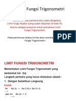 Limit Fungsi Trigonometri 2