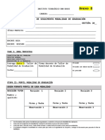 Anexo 8 Formulario de Seguimiento