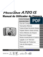 01CANON PowerShot A720 is - Manual Do Utilizador