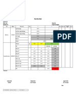 Raw Data Sheet: Date: Lab Ref. No.: Batch Code: Client Ref.: Retention No.: Sample Description