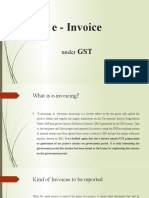 E Invoicing