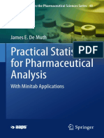 (AAPS Advances in the Pharmaceutical Sciences Series 40) James E. de Muth - Practical Statistics for Pharmaceutical Analysis_ (2019)