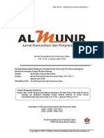 Jurnal Komunikasi Dan Penyiaran Islam Vol. 9, No. 1, Januari-Juni 2018