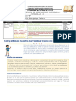 Exp4 Secundaria 1y2 Exploramos Act10Compartimosnuestranarracion